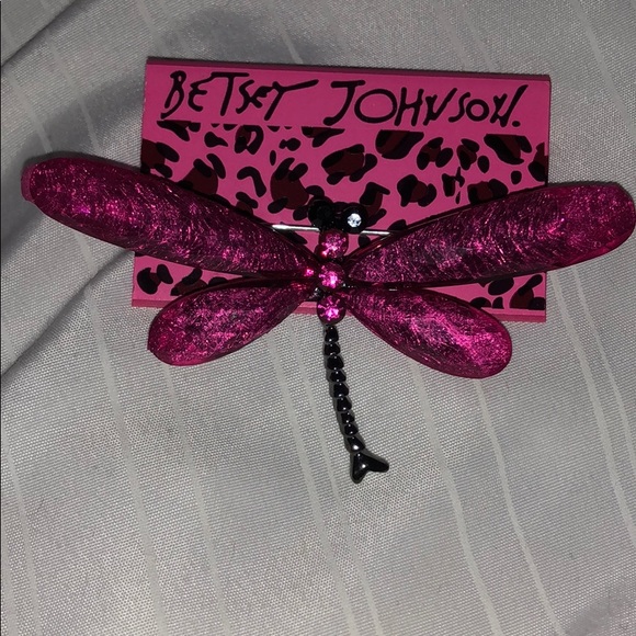 Betsey Johnson Jewelry - Betsey Johnson Dragonfly Pin